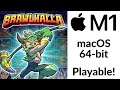 Brawlhalla 64-bit macOS Port Tutorial - Play Brawlhalla Steam on macOS Catalina, Big Sur on M1 Mac