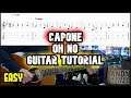 Capone Oh No Guitar Tutorial Lesson (EASY)