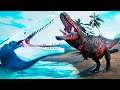 Cercando o Grande Saurópode! Tiranossauro Rex + MOSASSAURO VOADOR | Beasts of Bermuda | (PT/BR)