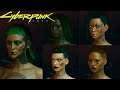 CYBERPUNK 2077 - CREATION OF A FEMALE CARACTERE (GAMEPLAY) #Part1