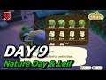 Day 9: Nature Day starts! Leif visits, Campsite is ready // ANIMAL CROSSING NEW HORIZONS