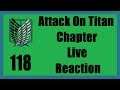 Down Goes Zeke...AGAIN! | Attack On Titan Chapter 118 Live Reaction