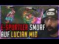 E-SPORTLER SMURF AUF LUCIAN MID!? | Stream-Highlight [edit. Gameplay]
