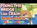 Fixing this bridge crashes Paper Mario: The Origami King