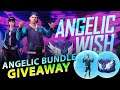 FREE FIRE LIVE ANGELIC WISH EVENT GIVEWAY - 4K Clickbait  #giveway #angelicbundle #freefirelive