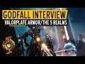 Godfall Developer Interview | Valorplate Armor + Armor Augments | Loot News