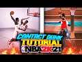 HOW TO GET CONTACT DUNK ANIMATIONS EASILY ON NBA 2K21! DUNK ON EVERONE USING THIS METHOD!