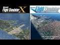 Microsoft Flight Sim 2020 vs FSX - 44 Airports Side by Side