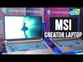 MSI Creator Laptop sports the first mini-LED display panel - CES 2020