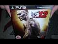 Nostalgamer Unboxing WWE 12 On Sony Playstation 3 UK PAL System Version