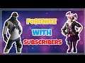 OPEN LOBBY ! - Playing with Viewers ! - Fortnite Live Stream!