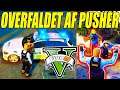 OVERFALDET AF FARLIGE PUSHER BANDE - GTA V FIVEM (RP) - DANSK POLITI