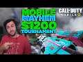 Pro Players Compete in the NEW update! $1200 COD Mobile Pro League Live!