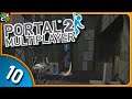REPULSION AND PROPULSION GEL! | Portal 2 COOP MULTIPLAYER Episode 10 (Xbox One / 2 Player)