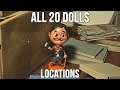 Resident Evil 3 All 20 Dolls Locations (RE3 Remake)