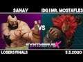 Sanay (Zangief) vs IDG | Mr. Mostafles (Akuma) | SFV Losers Finals | Synthwave X #21