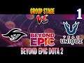 Secret vs Unique Game 1 | Bo3 | Group Stage BEYOND EPIC 2020 | DOTA 2 LIVE