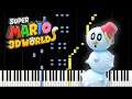 Snowball Park - Super Mario 3D World (Piano Tutorial) [Synthesia]