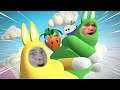 WE'RE BOUNCING BABY BUNNIES!!! | Super Bunny Man feat. Eric Striler Animations - Part 1
