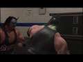 WWE 2K19 rhyno v bane backstage brawl