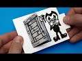 4 Amazing BENDY AND INK MACHINE Paper Craft and Doodles for FANS