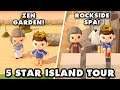 5 Star Island with No Time Travel and Lots of Zen! Animal Crossing New Horizons Island Tour!