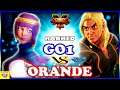 『スト5』GO1 (メナト)  対  Orande (ケン) ｜GO1(Menat)  vs Orande (Ken) 『SFV』🔥FGC🔥