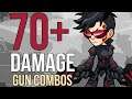 70+ DAMAGE GUN COMBO TUTORIAL! Advanced Blaster Combo Guide