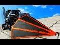 Attaching a Saturn Rocket to a Diesel and Destroying Everything! - BeamNG Gameplay & Crashes