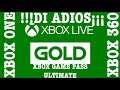 ¡¡¡BOMBAZO ADIÓS XBOX LIVE GOLD - YA DISPONIBLE XBOX GAME PASS ULTIMATE!!! XBOX ONE - XBOX 360