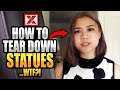 Cringe Woke Video on How To Tear Down Statues (SJWs Gone Crazy)