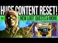 Destiny 2 | HUGE DLC RESET! New CONTENT! Moon Quest, Legend Nightmares, Banner & Vendors (15th Oct)