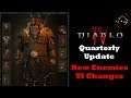 Diablo 4 Quarterly Update - New Enemies, UI Changes, PC Controller Support