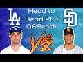 Dodgers Vs. Padres at Every Position Head To Head! (Pt. 2,  OF/Bench)