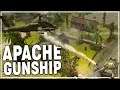 FAST ROPING AIRBORNE and APACHE SUPPORT | Company of Heroes: Modern Combat Mod