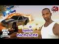 Grand Theft Auto San Andreas: Hey Look! A Floating Race Car!! Twitch Highlight #23