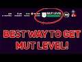 HOW TO REACH MUT LEVEL 50 IN 1 HOUR! BEST SOLO CHALLENGE FOR XP!