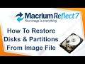 Macrium Reflect Free Tutorial: Restore Backup Image To New Drive Or Current Drive