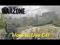 How to use C4 in COD Warzone!