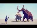MAMMOTH & ELEPHANT vs EVERY UNIT - Totally Accurate Battle Simulator