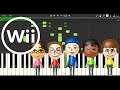 Mii Channel Song - Piano tutorial [Synthesia]
