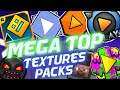 NUEVO! Mega Top 25 Textures Packs  Para Geometry Dash 2.11 - #2 | Raxter