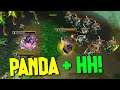 Panda Go Crazy & Headhunters Go Stupid! (4v4 Mur'gul Oasis LV) | Warcraft 3