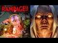 PERFECT GAMEPLAY WITH THE RAMPAGE!! MASTER TIER INVOKER vs QUEEN OF PAIN MID | Dota 2 Invoker