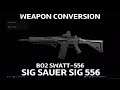 Sig Sauer SIG 556 Weapon Conversion - Call Of Duty Modern Warfare