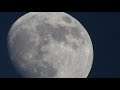 Surface Of The Moon Unedited Video June 21st 2021 - P9000 Nikon Camera