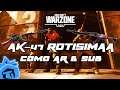 VIDEO EXCLUSIVO DE AK-47 COLD WAR COD WARZONE