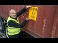 What do I have to consider when transporting 40 ft. containers? | KRONE TV