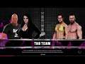 WWE 2K20 Paige,Stone Cold Steve Austin VS Maria Kanellis,Mike Kanellis Mixed Tag Match