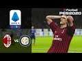 AC Milan vs Inter - Serie A - Prediction - PES 2020